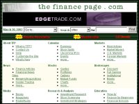 The Finance Page (old design)